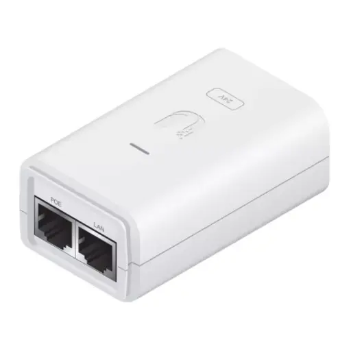 Ubiquiti UPOE24‑7W Gigabit PoE Adapter 24V