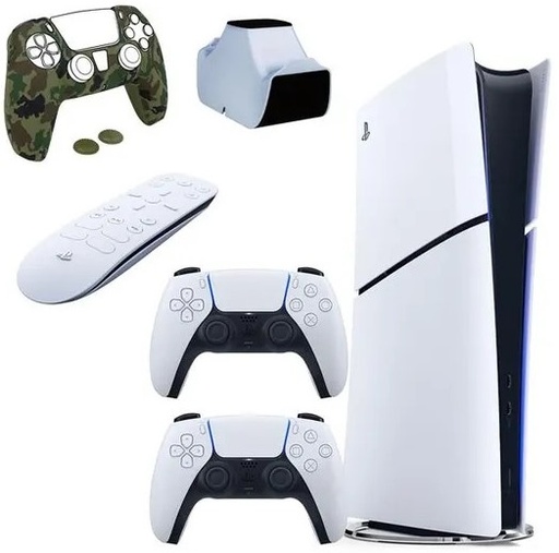 Sony PlayStation 5 Slim Digital White Console Bundle PS5 | 10257792