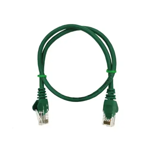 Linkbasic FLY‑0.5G 0.5m Cat5e UTP Flylead Green  