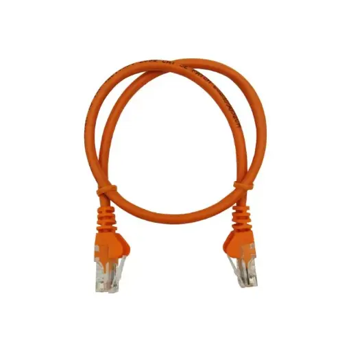 Linkbasic FLY‑0.5O 0.5m Cat5e UTP Flylead Orange  