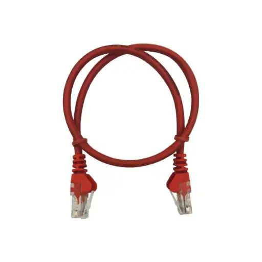 Linkbasic FLY‑0.5R 0.5m Cat5e UTP Flylead Red 