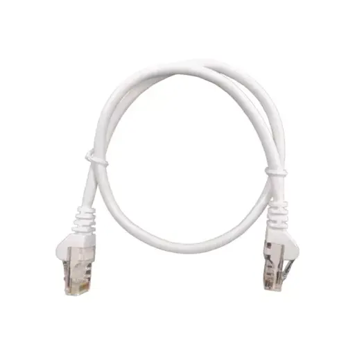Linkbasic FLY‑0.5W 0.5m Cat5e UTP Flylead White  