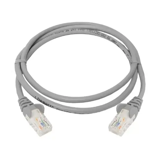 Linkbasic 1 Metre UTP Cat5e Flylead Grey