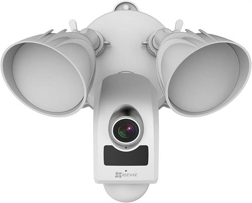 EZVIZ LC1 1080p Wireless Floodlight Camera – 2× 2500 lm Lights, 270° PIR, Night Vision, Siren