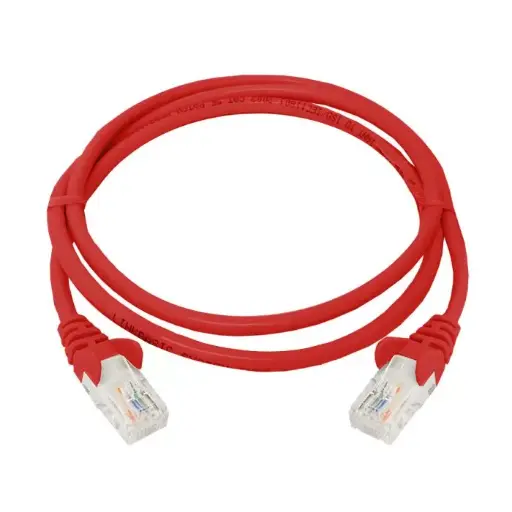 Linkbasic 1 Metre UTP Cat5e Flylead Red