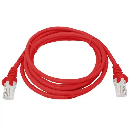 Linkbasic FLY‑2R 2m Cat5e Flylead Red  
