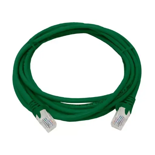 Linkbasic 3 Metre UTP Cat5e Flylead Green