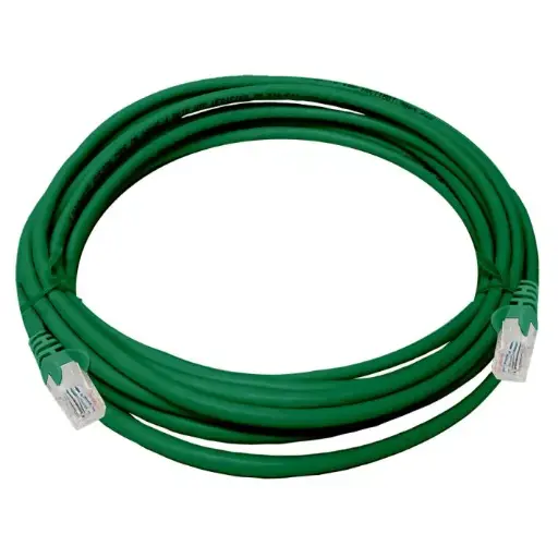 Linkbasic 5 Metre UTP Cat5e Flylead Green