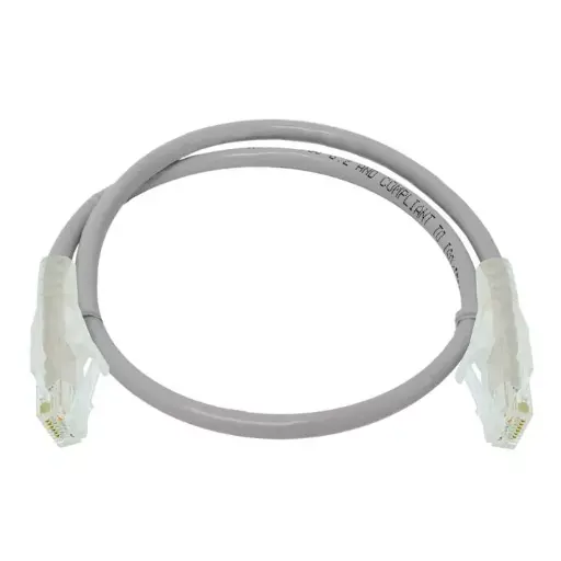 Linkbasic 50cm UTP Cat6 Flylead Grey
