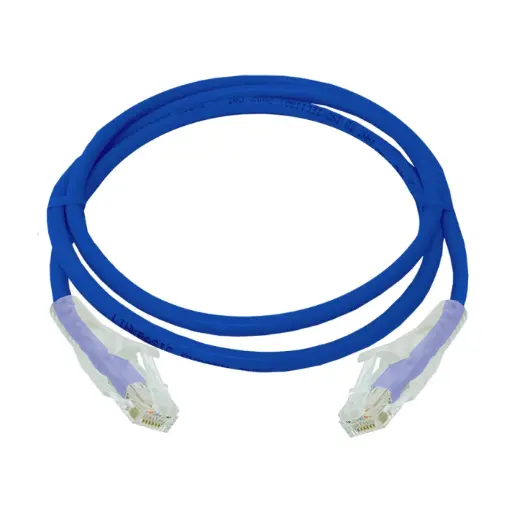 Linkbasic FLY‑6‑1B 1m Cat6 Flylead Blue  