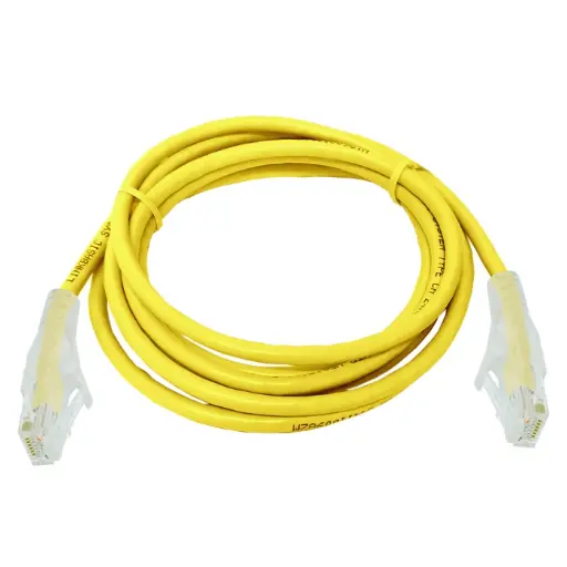 Linkbasic 2 Metre UTP Cat6 Flylead Yellow