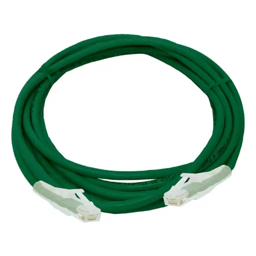 Linkbasic 5 Metre UTP Cat6 Flylead Green