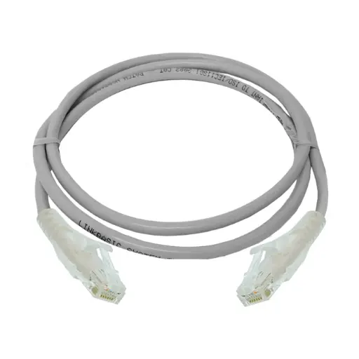 Linkbasic 1 Metre UTP Cat6a Flylead Grey