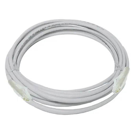 Linkbasic FLY‑6A‑5 5m Cat6a UTP Flylead Grey  
