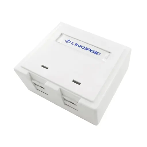 Linkbasic LB‑SM2 Cat5e Double Surface Mount Box 