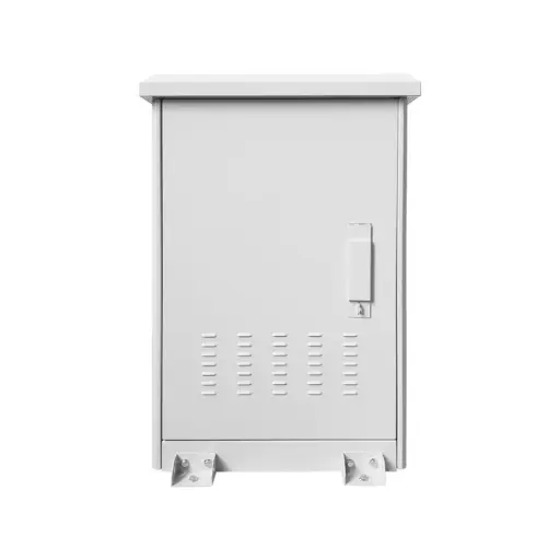 Scoop 18U 600mm Deep Outdoor Cabinet with 2 fans