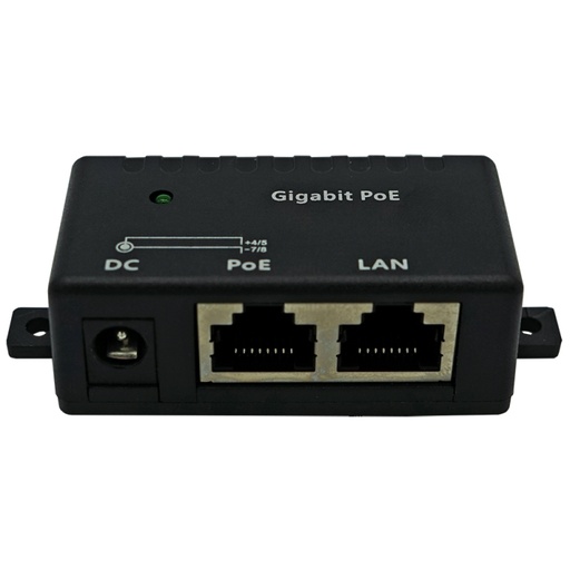 Scoop Gigabit PoE Injector 9-48V, No PSU