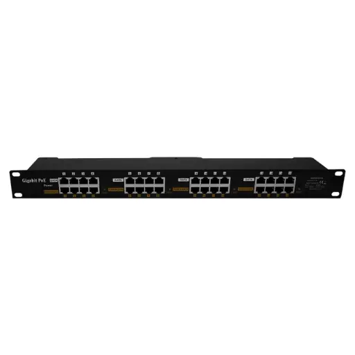 Scoop 16‑Port Gigabit PoE Injector 24-57V, No PSU