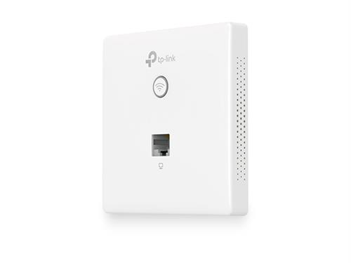TP-Link EAP115-Wall 300Mbps Wall-Plate Wi-Fi Access Point | Compact Design | PoE Powered | Omada SDN Compatible
