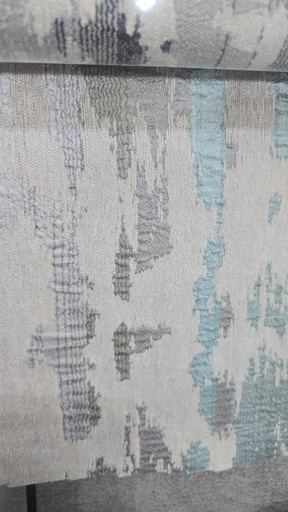 River Fabric Sophie Duckegg Abstract Brushstroke 35% Polyester / 65% Linen Curtain Fabric – 280 cm Wide, 330 GSM