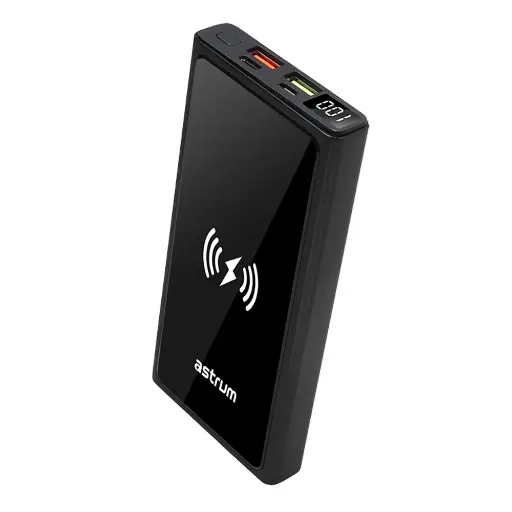 Astrum PB640 Wireless Power Bank 10000mAh, 15W Qi Wireless + 22.5W PD USB-C + USB-A, Smart IC SKU: A91564-B