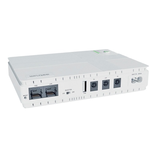 Astrum PB070 Mini UPS 10400mAh 5–12V Dual Output