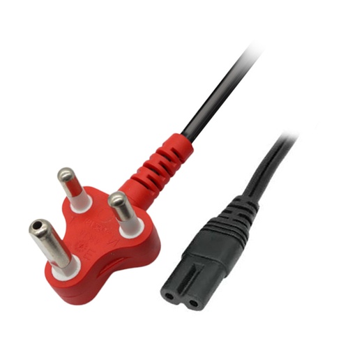 Astrum PC310 1.8M Power Cable 2-Pin FIG8 Dedicated AC Cord for Monitors, Printers & Electronics Black SKU: A32502-B