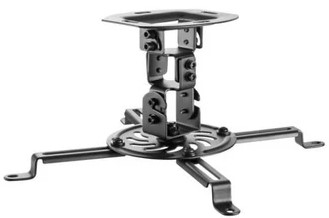 🎥 Volkano Steel Series Projector Ceiling Mount – Black