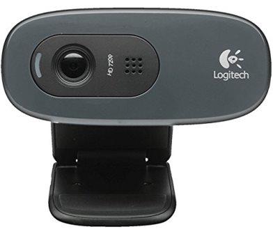 Logitech C270 HD Webcam 720p Video, 3MP Photos