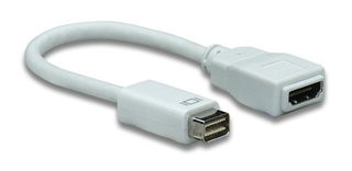 Manhattan Mini DVI to HDMI Adapter 32 Pin Male to 19 Pin Female, Shielded, Mac Compatible SKU: 308502