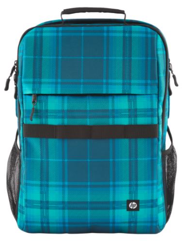 HP Campus XL Tartan Plaid Backpack 16" Laptop, 20L, Eco-Friendly, Water-Resistant SKU: 7J594AA