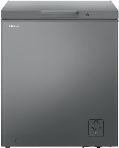 Hisense 142L Chest Freezer – Metallic Silver, Fast Freeze, Low Noise