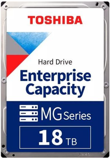 Toshiba 18TB SATA Enterprise HDD | 3.5", 7200rpm, FC-MAMR, CMR, 512MB Cache, 3-Year Warranty