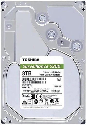 Toshiba S300 8TB Surveillance HDD