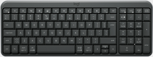 Logitech K250 Bluetooth Wireless Keyboard - Compact, Graphite
