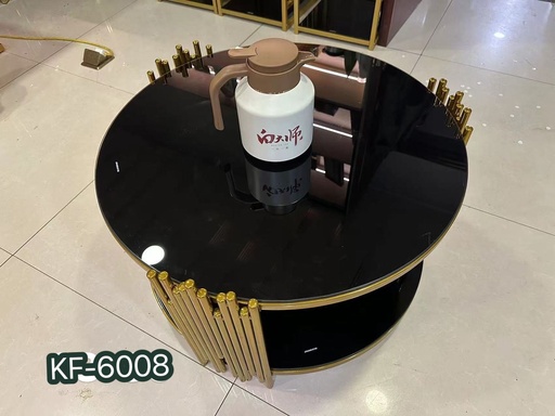 KF-6008 Solid-Wood Coffee Table - Minimalist Oriental Design