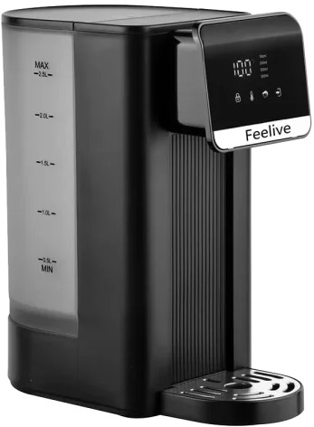 Feelive FWD30B Instant Hot Water Dispenser - 2.7L, 3s Heat