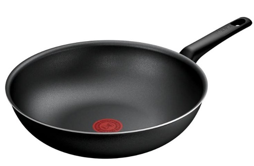 Tefal 28cm Non-Stick Wok Pan - Aluminum, Gas & Electric Compatible