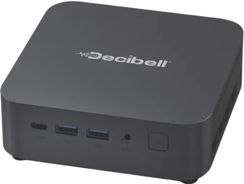 Decibell N3ES i3‑1215U Mini PC 16GB 512GB W11Pro 128³ 1yr