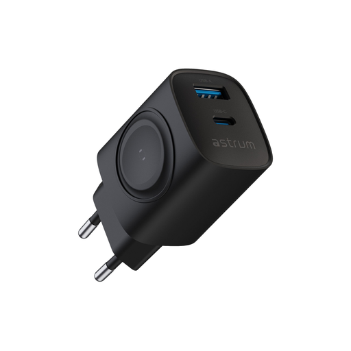 Astrum WATZ20W 20W PD Wall Charger 1A+1C Black 24m