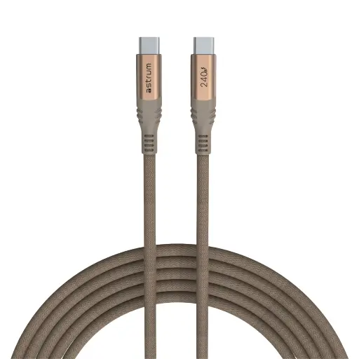 Astrum VMCC240 USB‑C to USB‑C Cable 3.0m 240W Gold