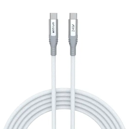 Astrum VMCC240 USB‑C to USB‑C Cable 3.0m 240W White