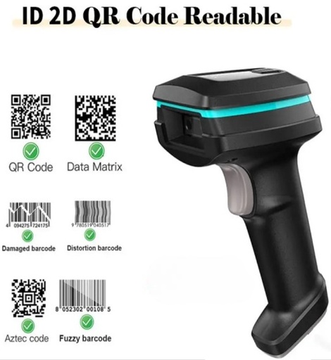 Postron ZA900HD 2D Wireless Barcode Scanner | USB‑C & Bluetooth