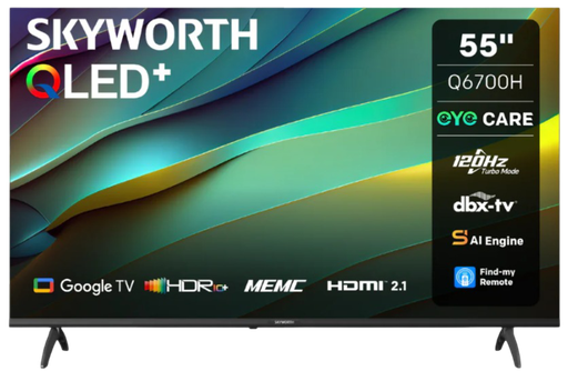 Skyworth 55" S6700H QLED Google TV