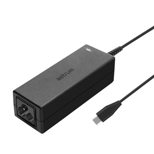 Astrum CL730 65W USB‑C PD 5‑20V Laptop Charger 94‑V0 24m