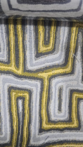 River Fabric Escapade Sauterne Curtain Fabric 280cm