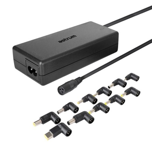 Astrum CU090 90W 13‑Tip Auto‑Voltage Laptop Charger 12‑20V 24m