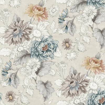 Silkhouse Firenze Winter Botanical Fabric 280cm