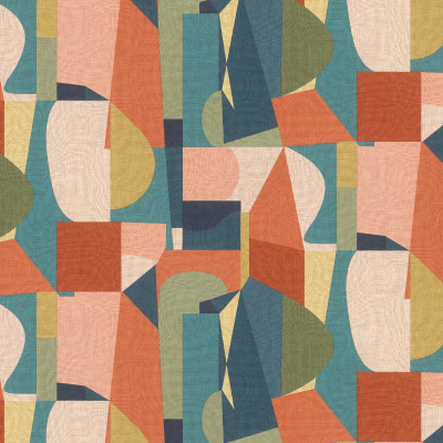 Silkhouse Arte Terracotta Wallpaper Casa Mila