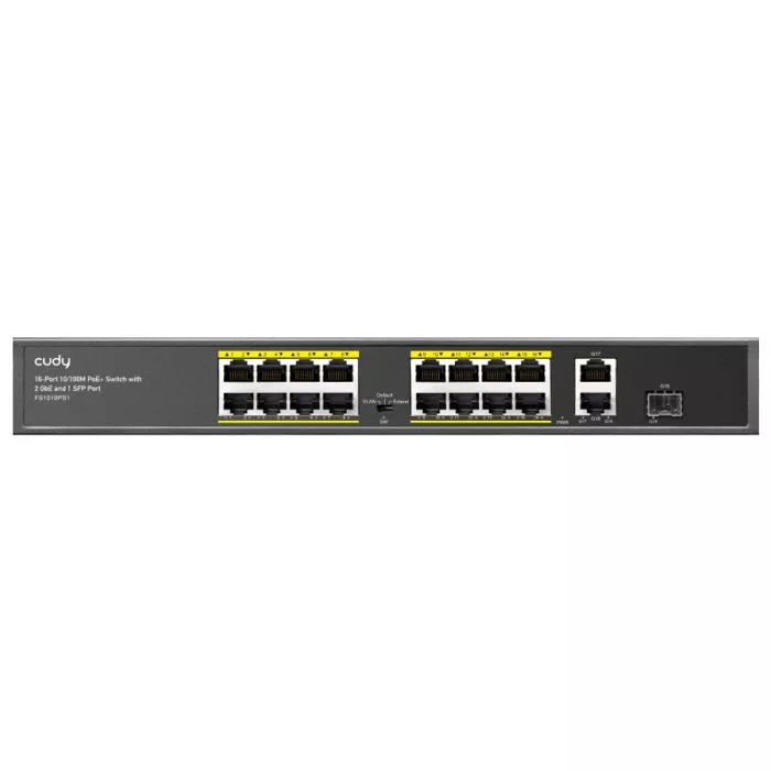 Cudy CD‑FS1018PS 16‑Port Fast Ethernet PoE Switch  